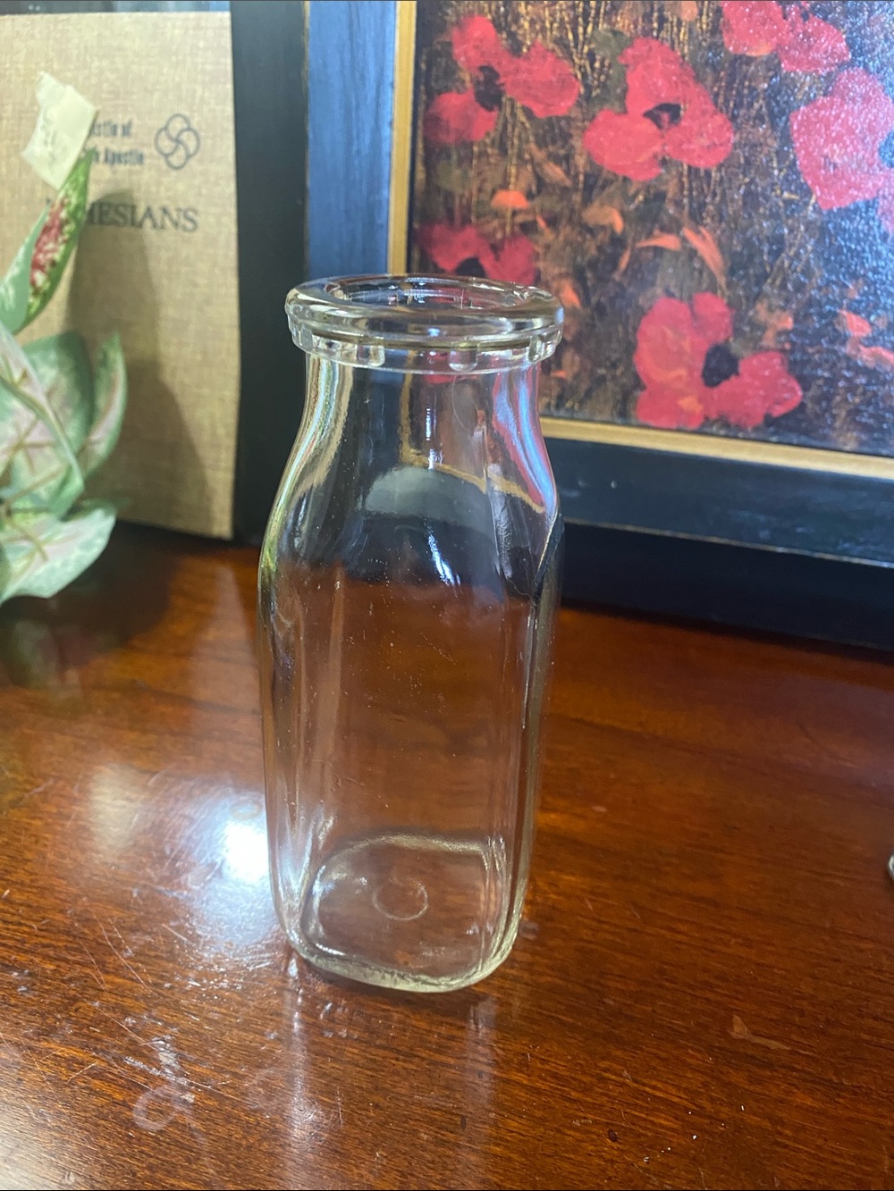 Vintage Milk Bottle, Lamb Glass Company of Mount Vernon, Ohio
